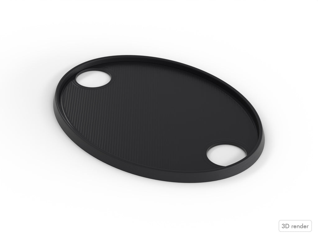 Drum Tom Lug Spacer/Gasket, PDP Compatible Drum Part Replacement (CX/MX/LX/M5/X7) 3D View 2