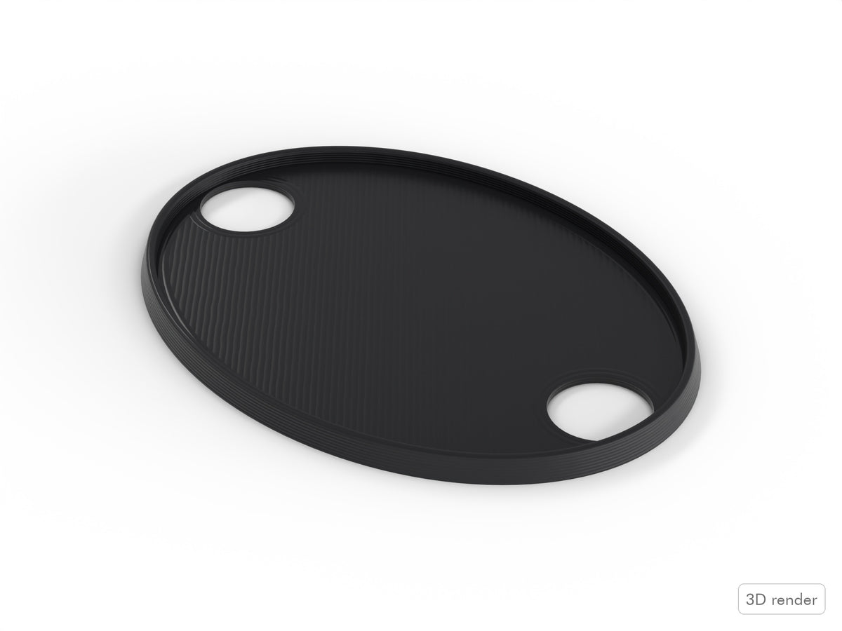 Drum Tom Lug Spacer/Gasket, PDP Compatible Drum Part Replacement (CX/MX/LX/M5/X7) 3D View 2