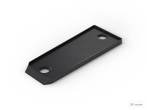 Bass Drum Lug Spacer/Gasket - Pearl Compatible Drum Part Replacement (World Series) 3D View