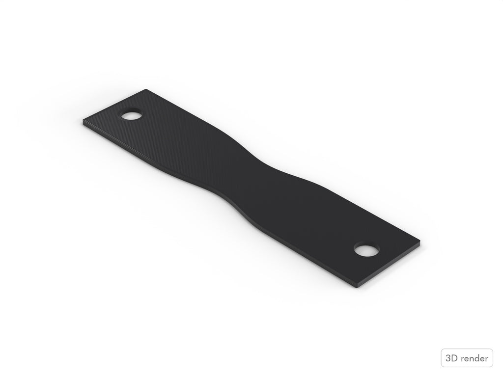 Drum Lug Spacer/Gasket - Ludwig Compatible Drum Part Replacement (Large Bowtie) 3D View 2