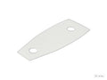 Ludwig Drums Classic Lug, 3D Printed Lug, Inner Spacer/Gasket, Vistalite, White 3D View