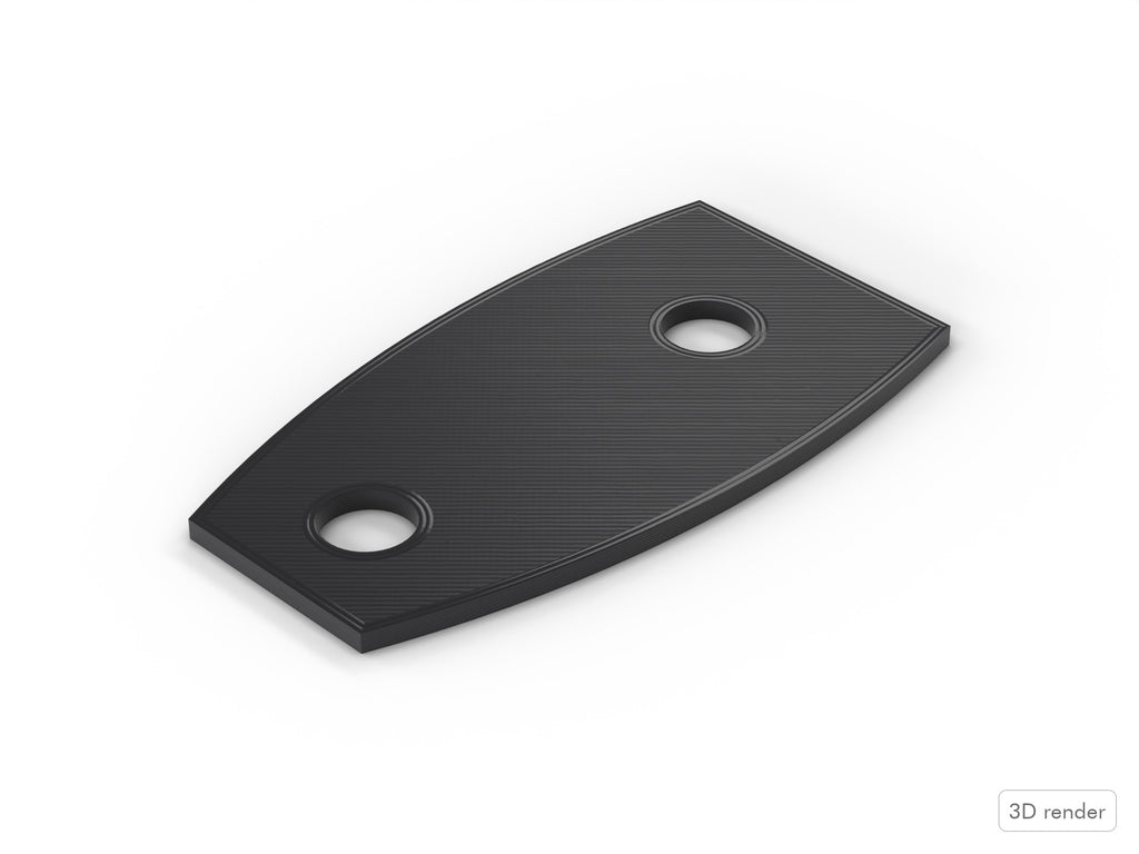 Ludwig Drums, Classic Mini Lug, 3D Printed Spacer/Gasket, (P6267) Color Options 3D View