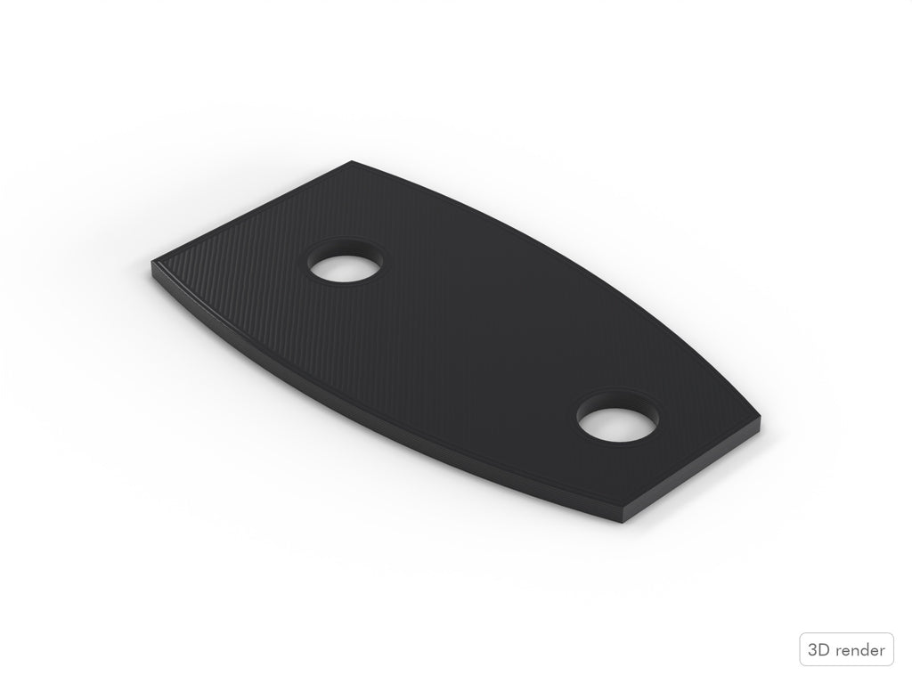 Ludwig Drums, Classic Mini Lug, 3D Printed Spacer/Gasket, (P6267) Color Options 3D View 2