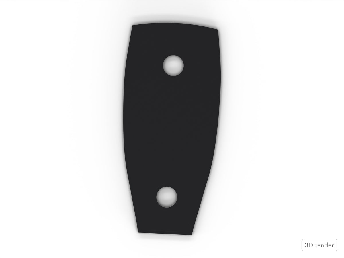 Ludwig Drums, Classic Lug, 3D Printed Lug Spacer/Gasket, (P6264) Color Options Top View