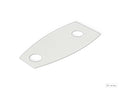 Ludwig Drums Mini Classic Lug, 3D Printed Lug, Inner Spacer/Gasket, Vistalite, White 3D View