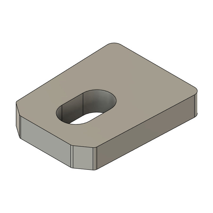 Lug Nut Stopper Insert, Ludwig (Large) Bowtie Lug Compatible, 3D printed drum part - photo 1