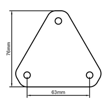 Load image into Gallery viewer, Ludwig Modular Drums Compatible Tom Drum Plate
