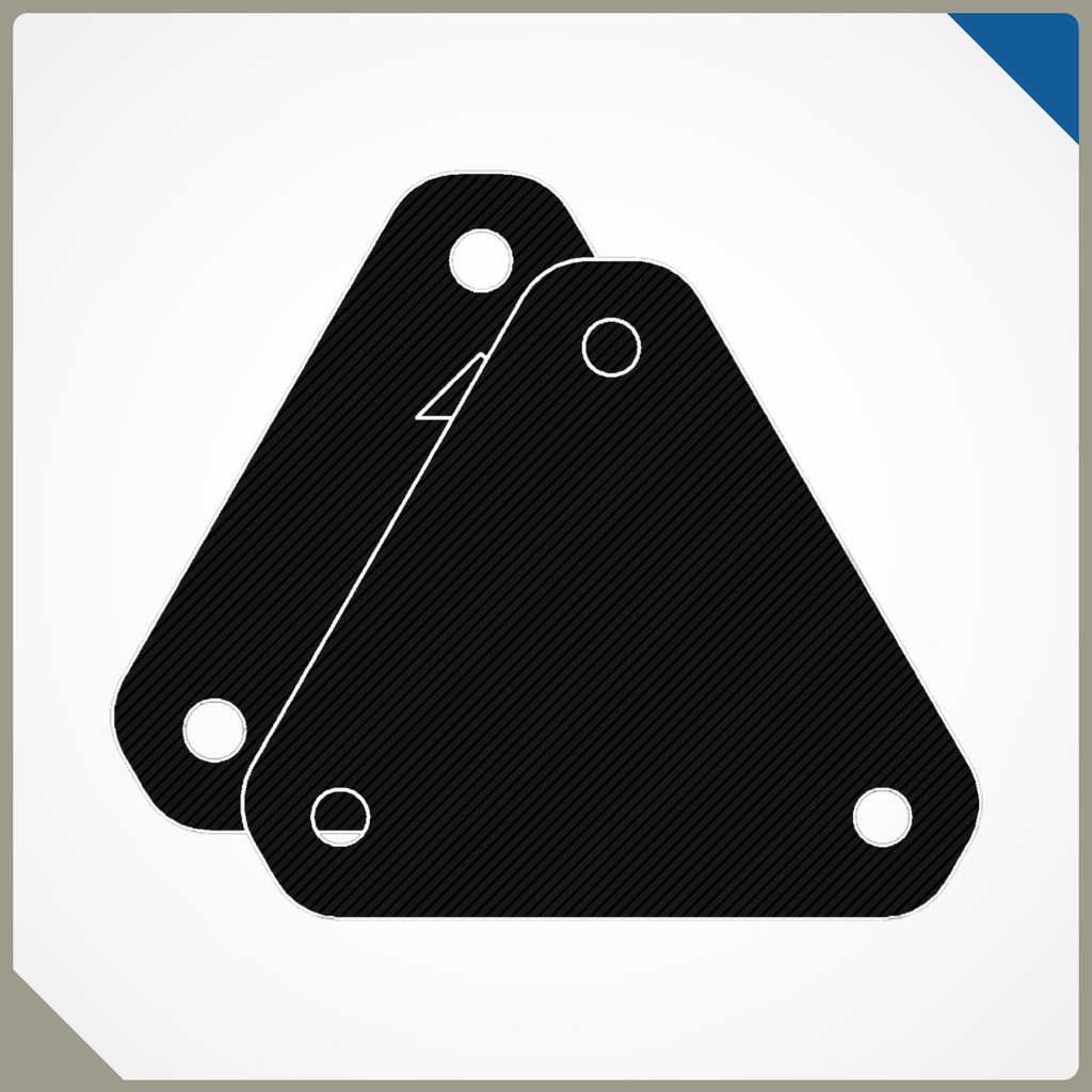Ludwig Modular Drums Compatible Tom Drum Masking Plate, 3D printed drum part - photo 1