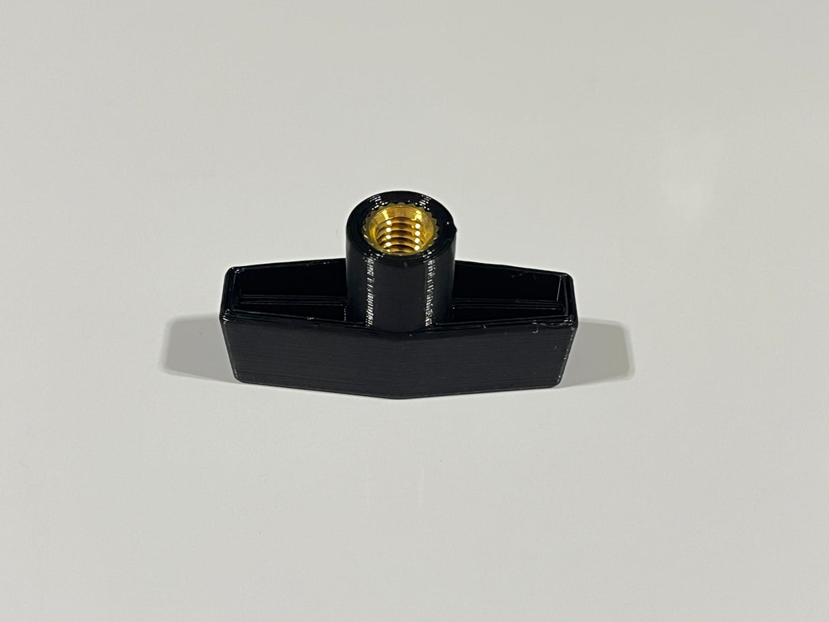 Ludwig-Style Vintage Drum Wingnut, Female, 3D printed drum part - photo 4