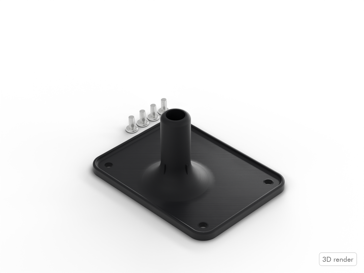 Roland MDP-7U Compatible Electronic Drum Module Mount (3D render)