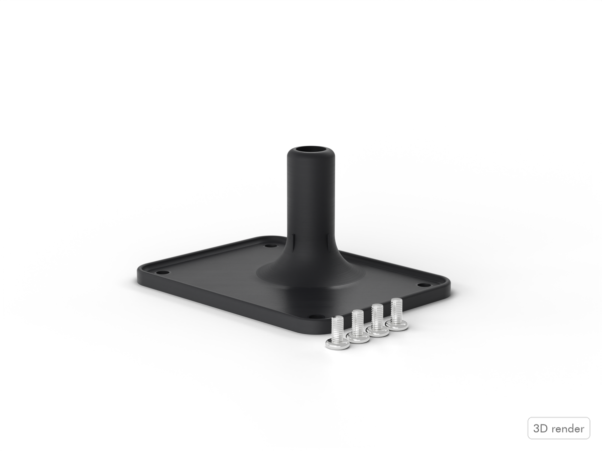 Roland MDP-7U Compatible Electronic Drum Module Mount (3D render)