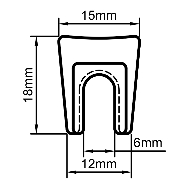Lug Nut Stopper Insert, PDP Compatible (CX/MX/LX/M5/X7), 3D printed drum part - photo 2
