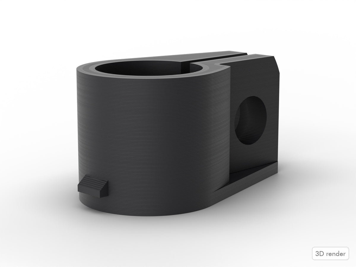Pearl 900 Series Compatible 5/8" Bushing for Cymbal Stands, Drum Part Replacement (Compare to PL09) Side View