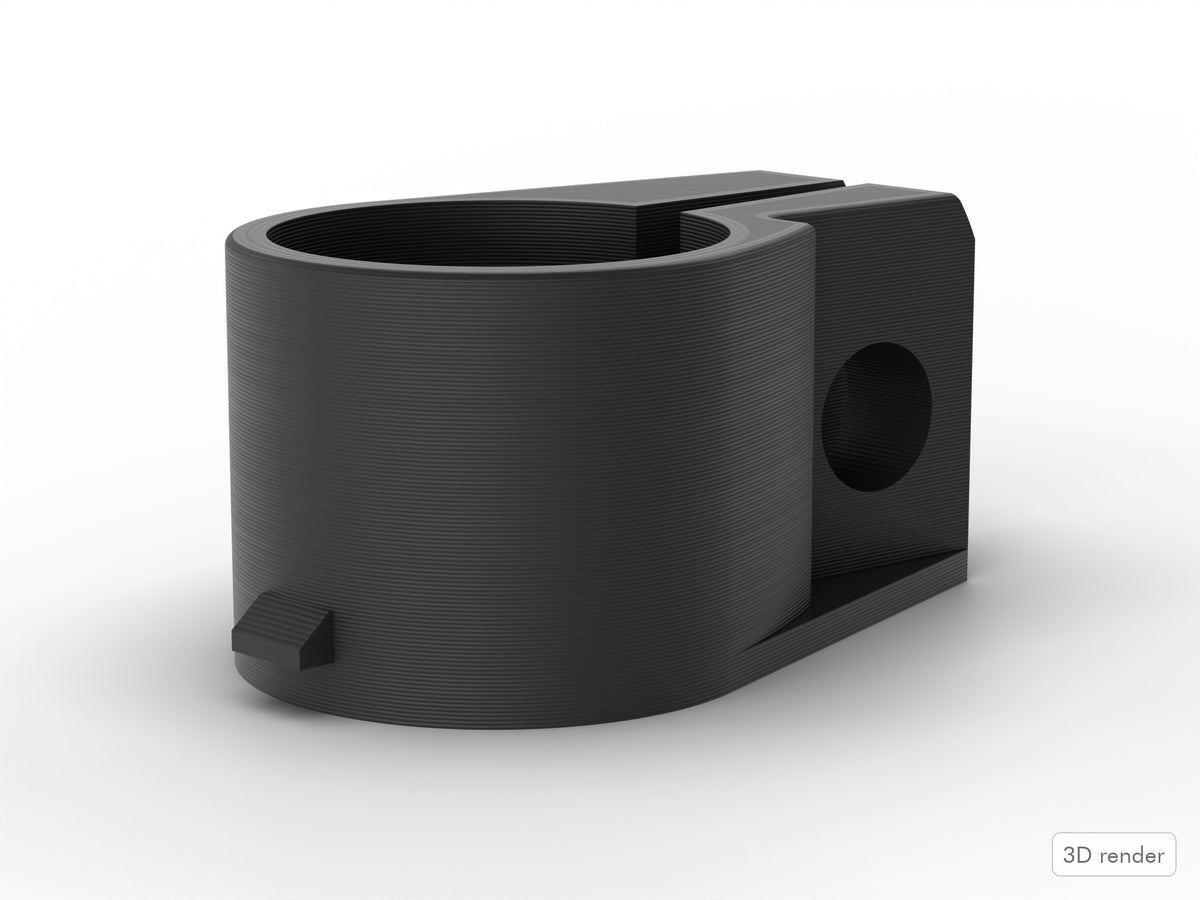 Pearl 900 Series Compatible 7/8" Bushing for Cymbal Stands, Drum Part Replacement (Compare to PL08) Side View