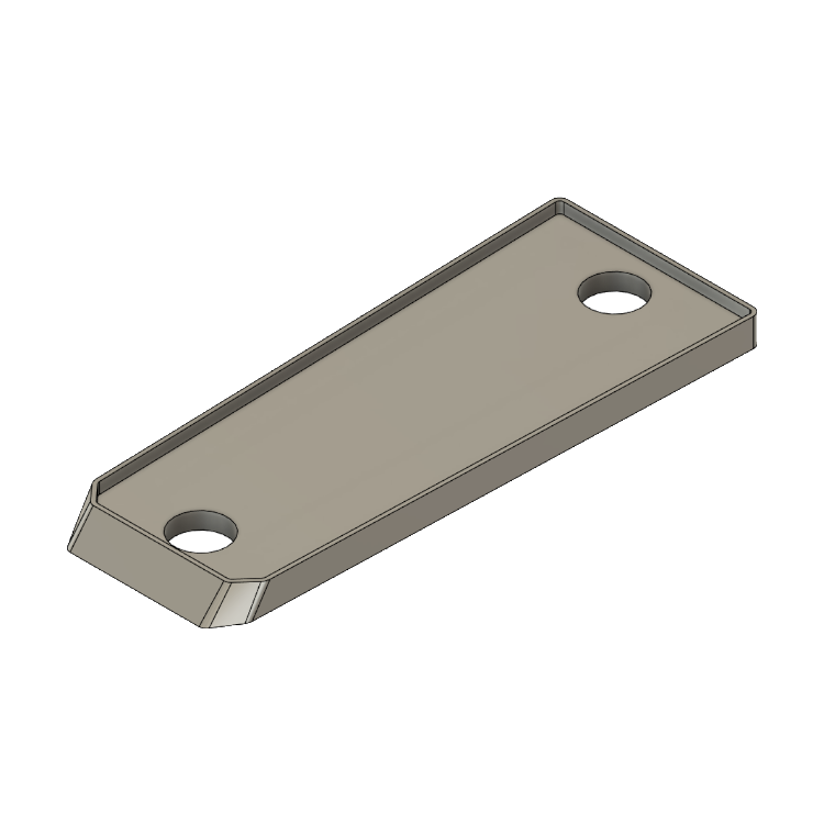 Bass Drum Lug Spacer - Pearl Compatible (World Series), 3D printed drum part - photo 1