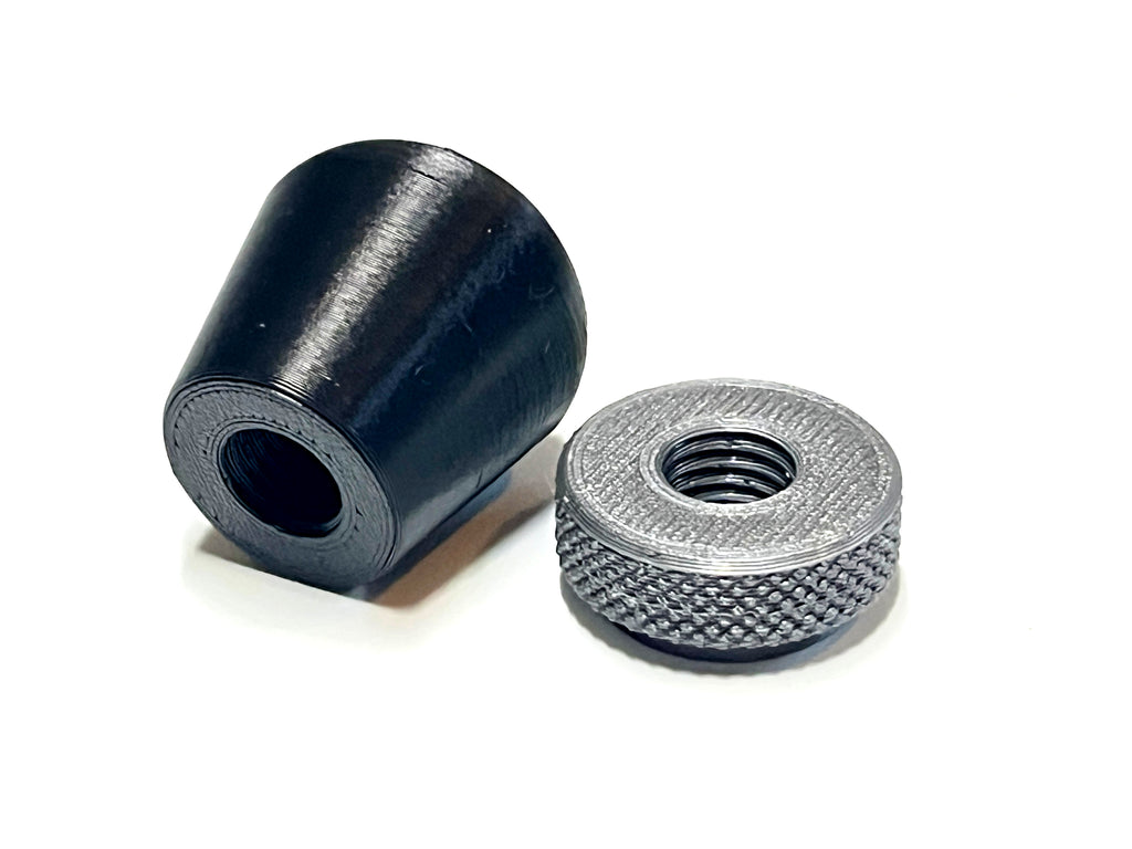 M10 Bass Drum Spur: Foot & Nut - Pearl Export-Style Drum Part Replacement, 3D printed drum part - photo 4