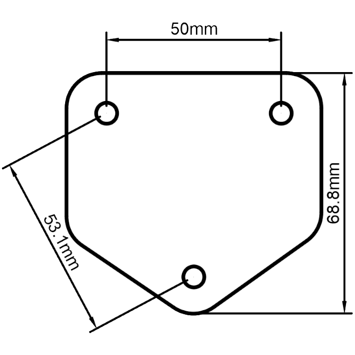 Pearl Drums Compatible Tom Drum Masking Plate, 3D printed drum part - photo 2