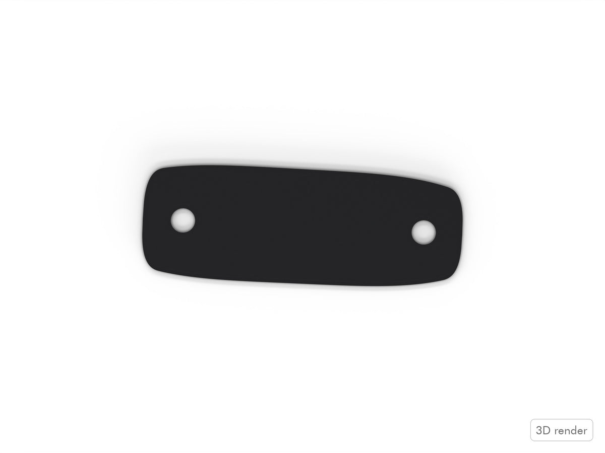 Large Lug Gasket - Rogers Beavertail Compatible Tom/Bass Drum Part Replacement (4854) Top View