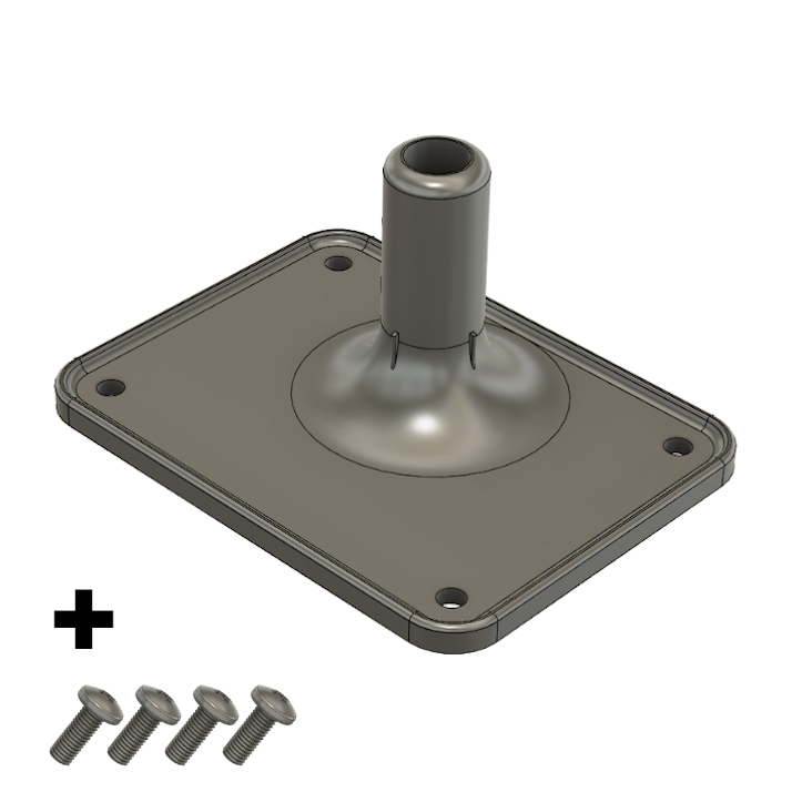 Roland MDP-7U Compatible Electronic Drum Module Mount, 3D printed drum part - photo 4