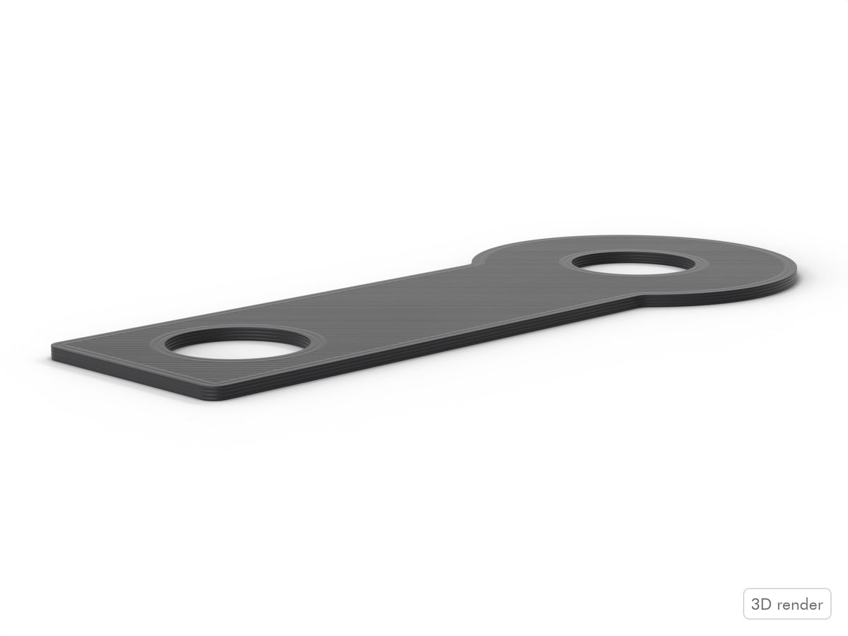 Lug Spacer/Gasket Sonor Force (3007) Compatible Drum Part Replacement Side View