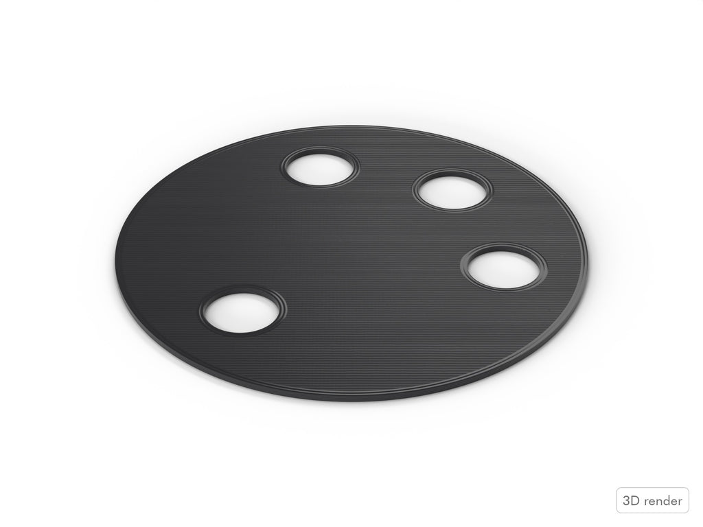 Floor Tom Bracket Spacer Sonor Force (3007) Compatible Drum Part Replacement 3D View