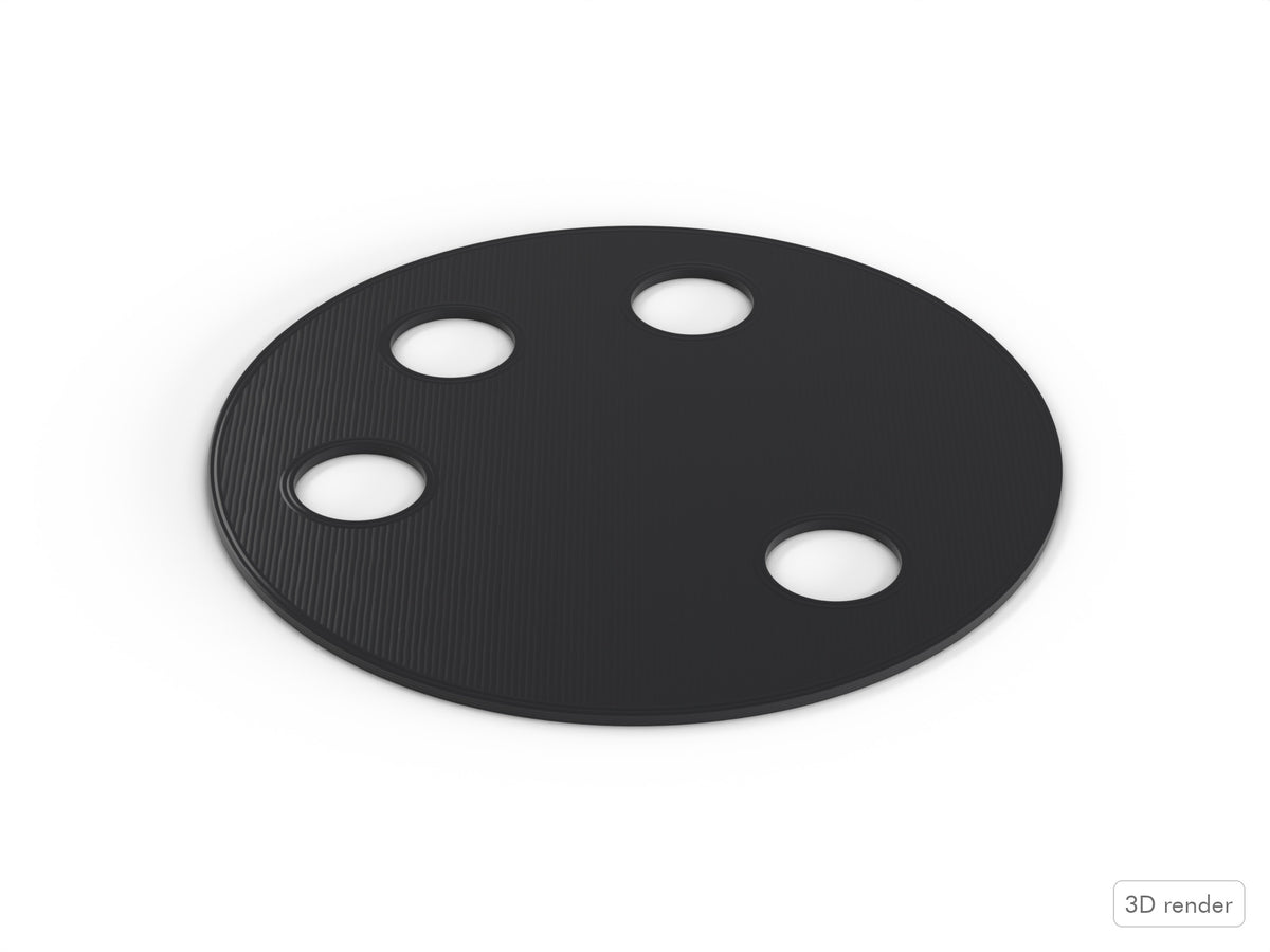 Floor Tom Bracket Spacer Sonor Force (3007) Compatible Drum Part Replacement 3D View 2