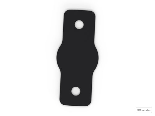 Bass Lug Spacer/Gasket, Sonor Force (3005) Compatible Drum Part Replacement Top View