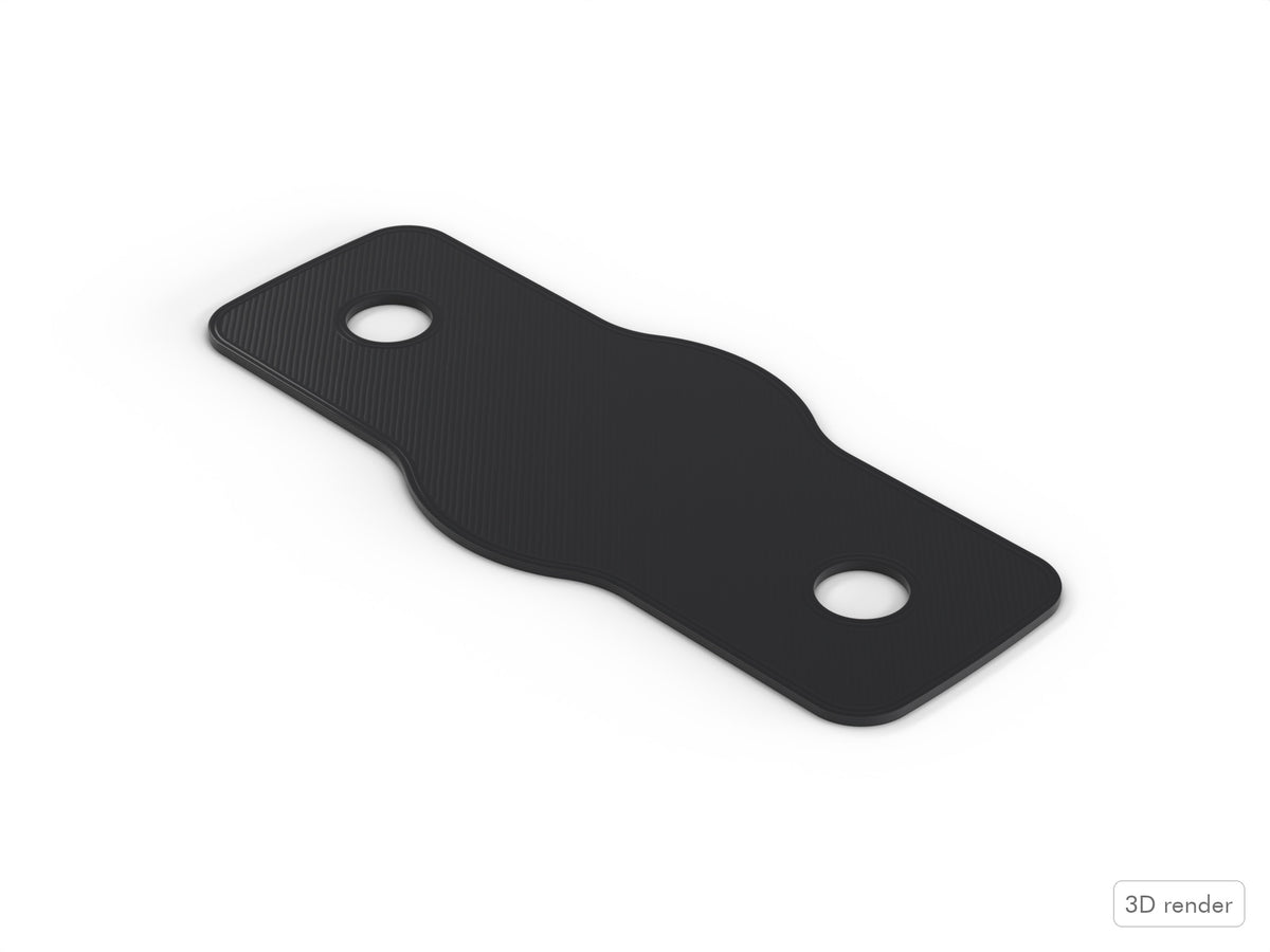 Bass Lug Spacer/Gasket, Sonor Force (3005) Compatible Drum Part Replacement 3D View 2