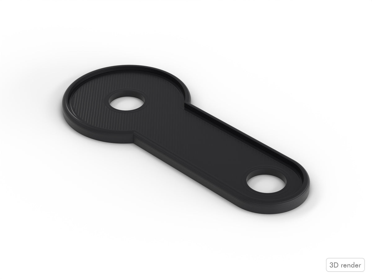 Drum Lug Spacer/Gasket, Sonor AQ2 / AQX Compatible Drum Part Replacement 3D View 2