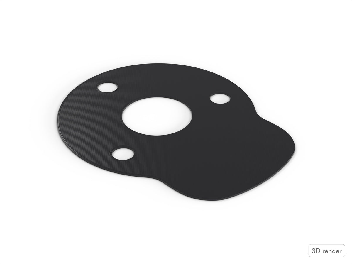 Bass Mount Spacer - Sonor Force (3005) Compatible Drum Part Replacement 3D View 2