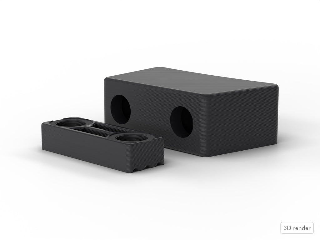Sonor Force Series Compatible Snare Butt-End Drum Part Replacements Side View