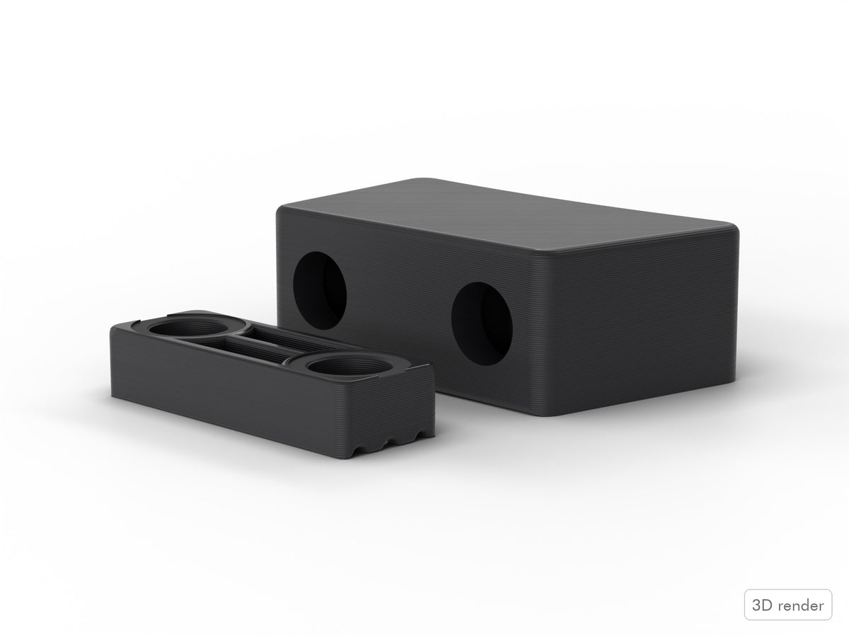 Sonor Force Series Compatible Snare Butt-End Drum Part Replacements Side View