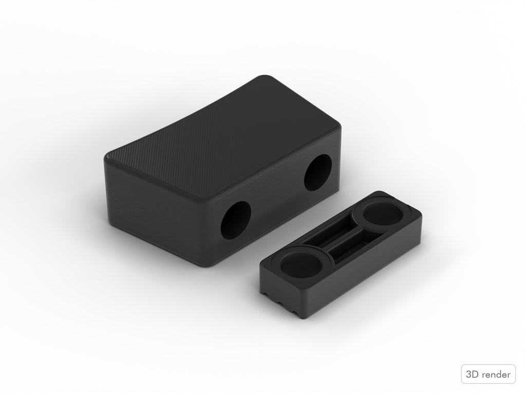 Sonor Force Series Compatible Snare Butt-End Drum Part Replacements 3D View 2