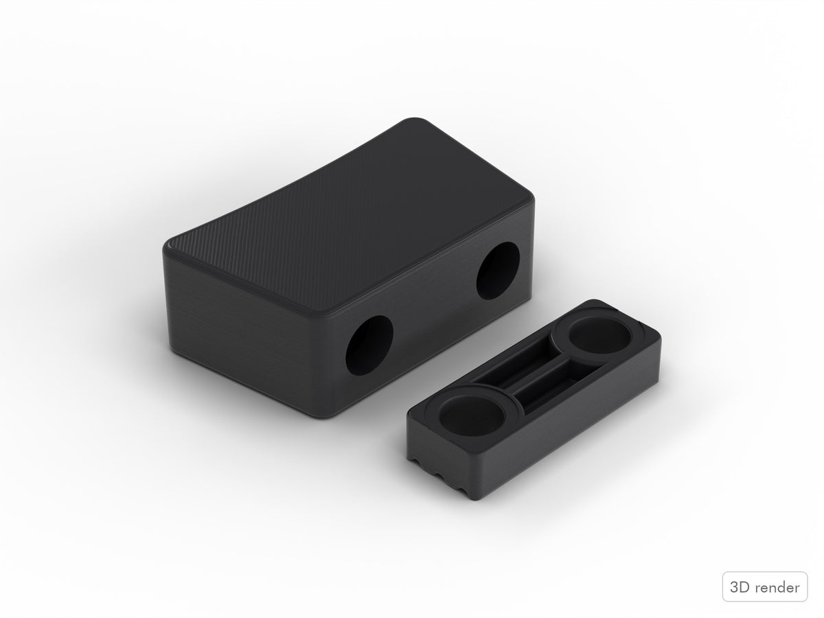 Sonor Force Series Compatible Snare Butt-End Drum Part Replacements 3D View 2