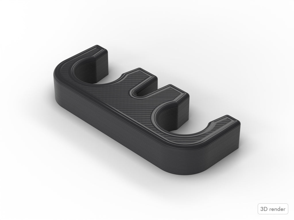 Tama Iron Cobra Pedal Compatible Bolt Stopper, 3D-Printed in Black TPU (CNR903) 3D View