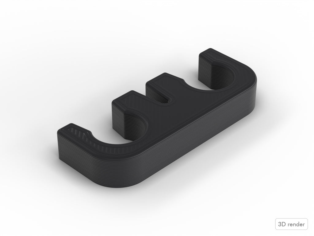 Tama Iron Cobra Pedal Compatible Bolt Stopper, 3D-Printed in Black TPU (CNR903) 3D View 2