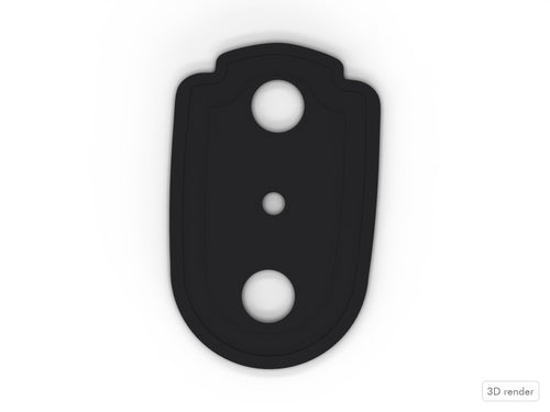 Bass Lug Spacer/Gasket, Tama Starclassic Compatible Drum Part Replacement Top View