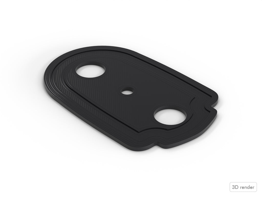 Bass Lug Spacer/Gasket, Tama Starclassic Compatible Drum Part Replacement 3D View 2