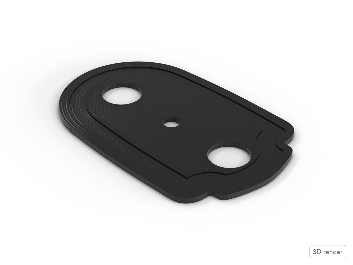 Bass Lug Spacer/Gasket, Tama Starclassic Compatible Drum Part Replacement 3D View 2
