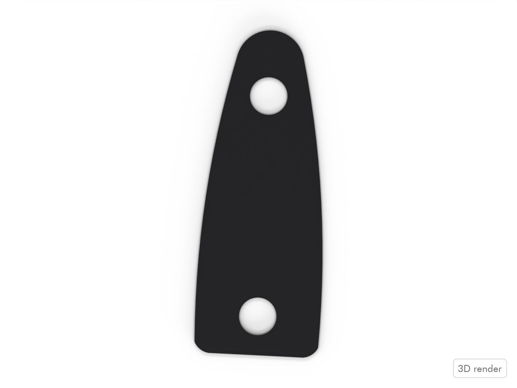 Tom Lug Spacer/Gasket, Yamaha Compatible Drum Part Replacement Top View