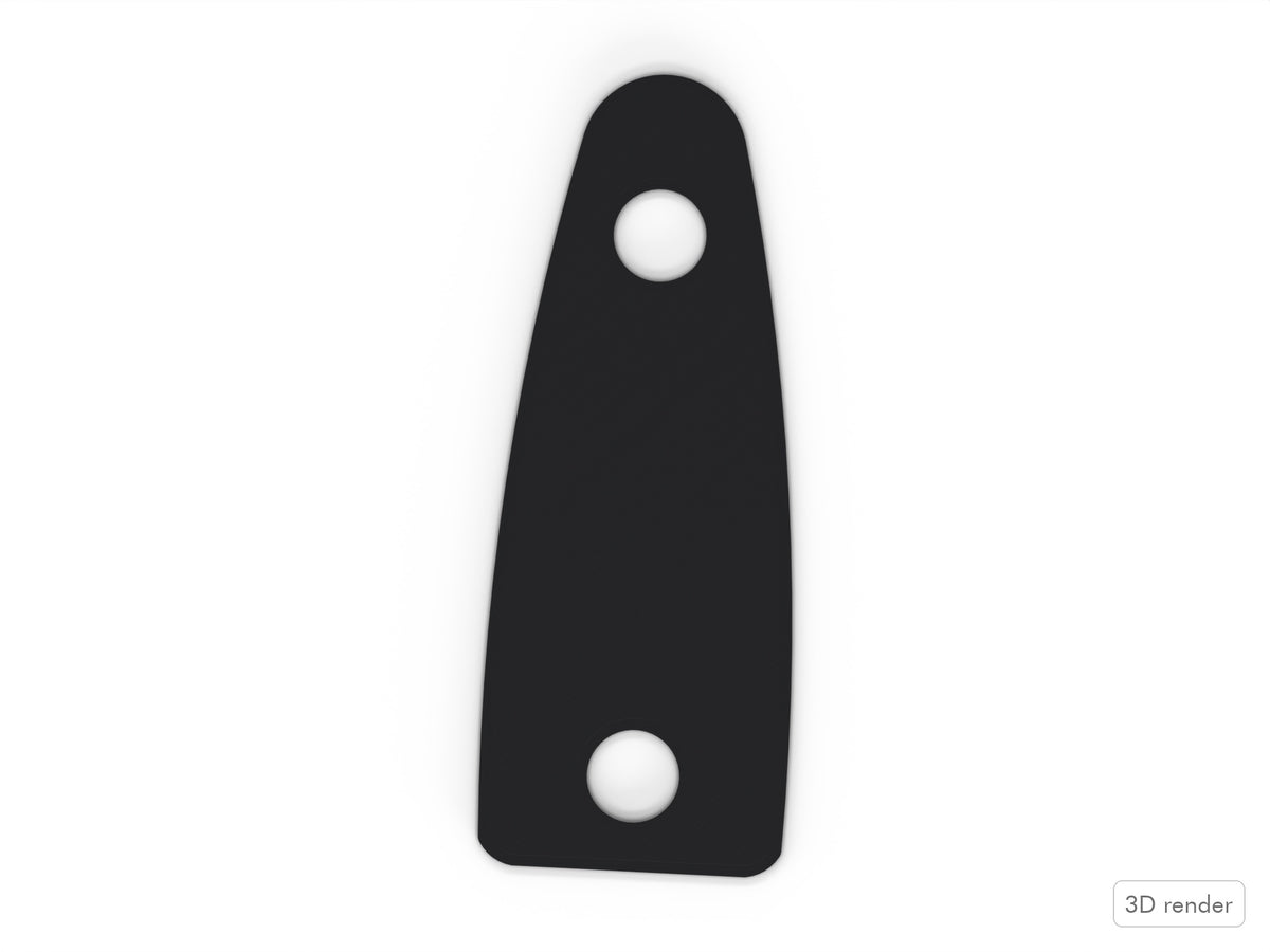 Tom Lug Spacer/Gasket, Yamaha Compatible Drum Part Replacement Top View