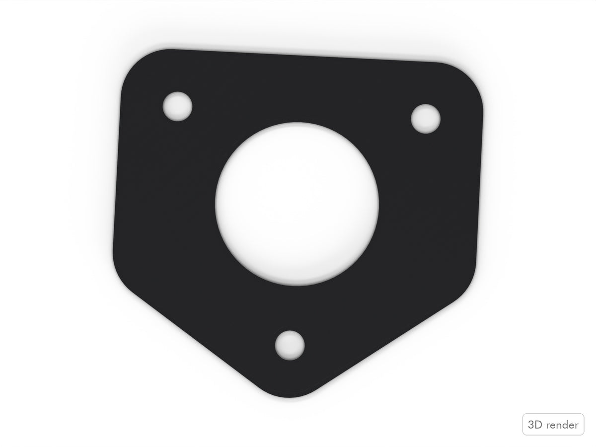 Tom Mount Spacer - Pearl Compatible Drum Part Replacement (Export/World-Style) Top View