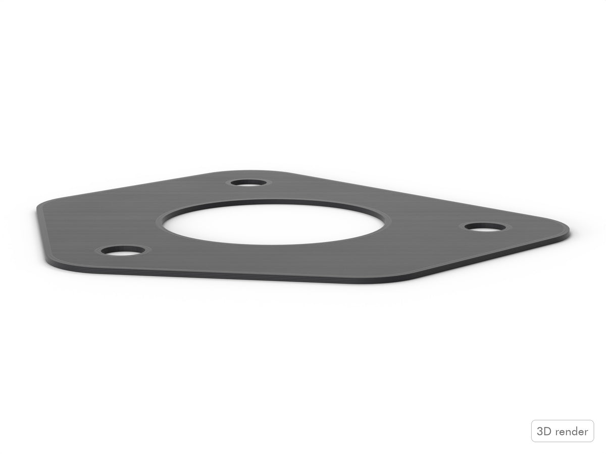 Tom Mount Spacer - Pearl Compatible Drum Part Replacement (Export/World-Style) Side View