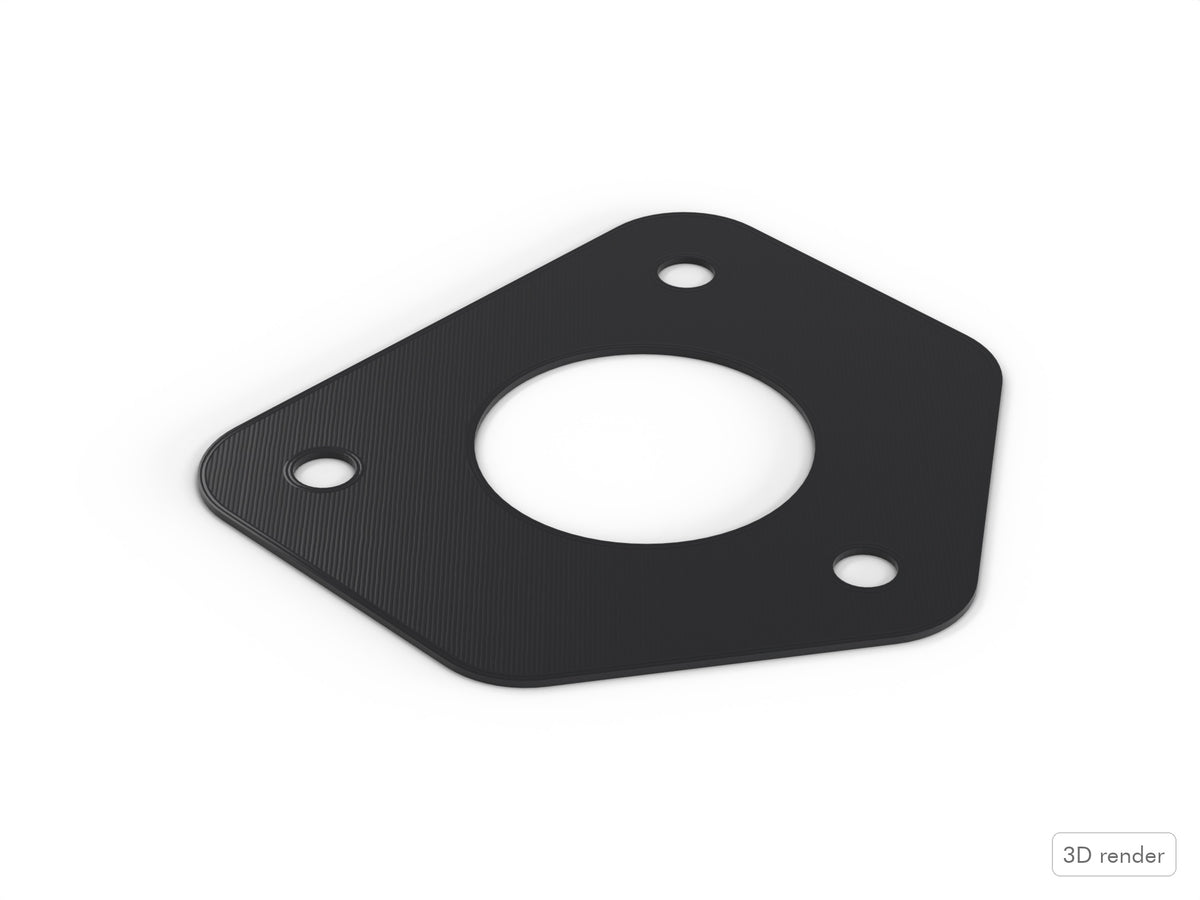 Tom Mount Spacer - Pearl Compatible Drum Part Replacement (Export/World-Style) 3D View 2