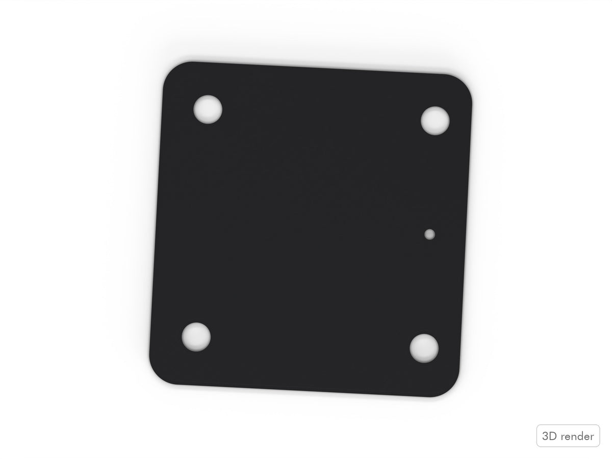 Spur Bracket Gasket - Tama Starclassic Compatible Drum Part Replacement (MSB30/MSB35) Top View