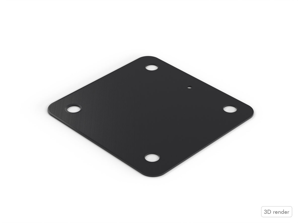 Spur Bracket Gasket - Tama Starclassic Compatible Drum Part Replacement (MSB30/MSB35) 3D View 2