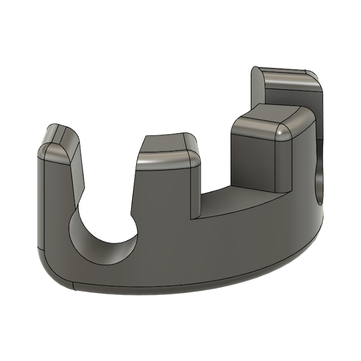 Tama Iron Cobra Pedal Compatible Bolt Stopper in Black TPU (CNR904), 3D printed drum part - photo 2