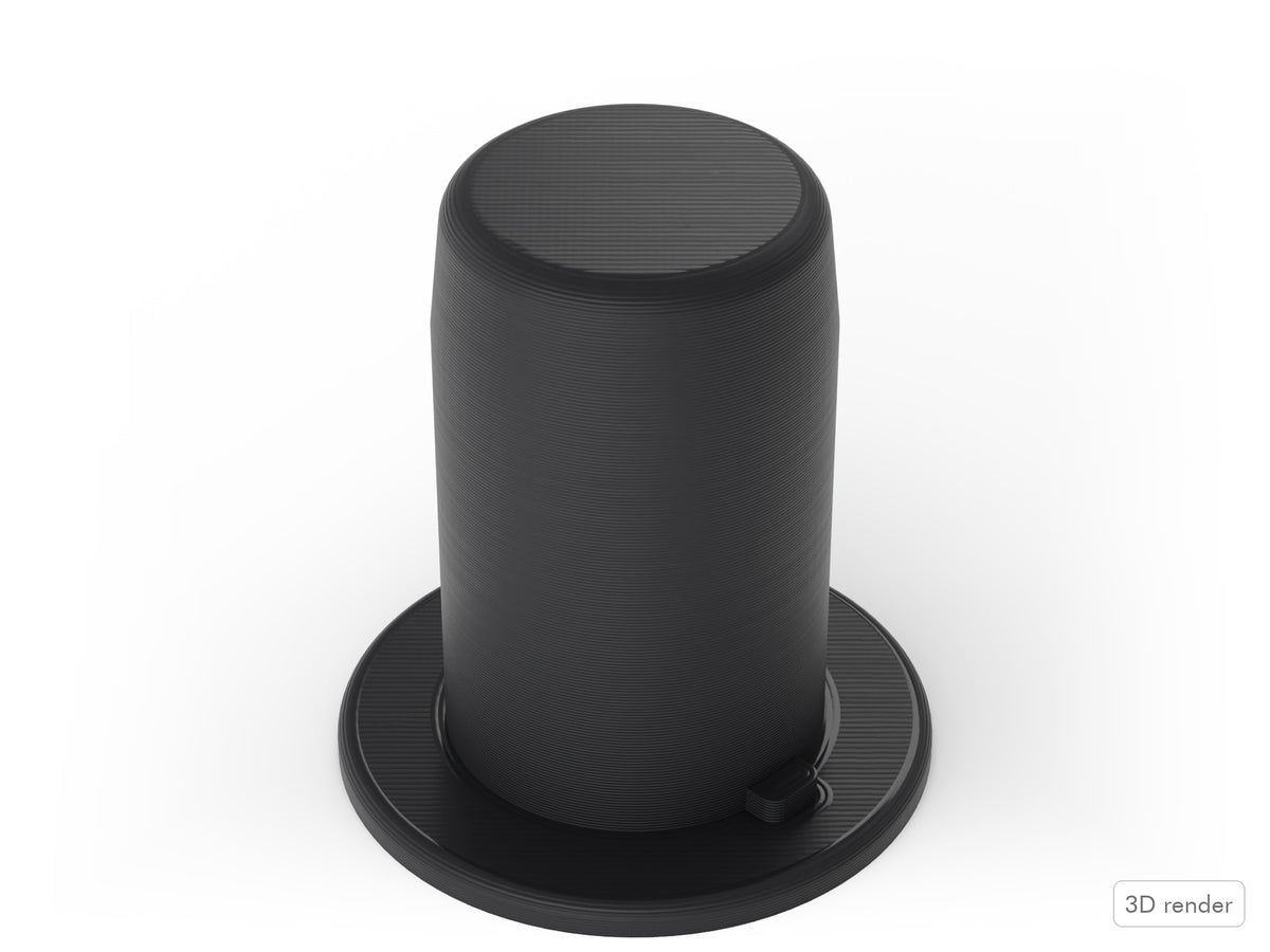 Yamaha-Compatible Tom Mount Hole Plug For Tom Drum Mounts (3D render)