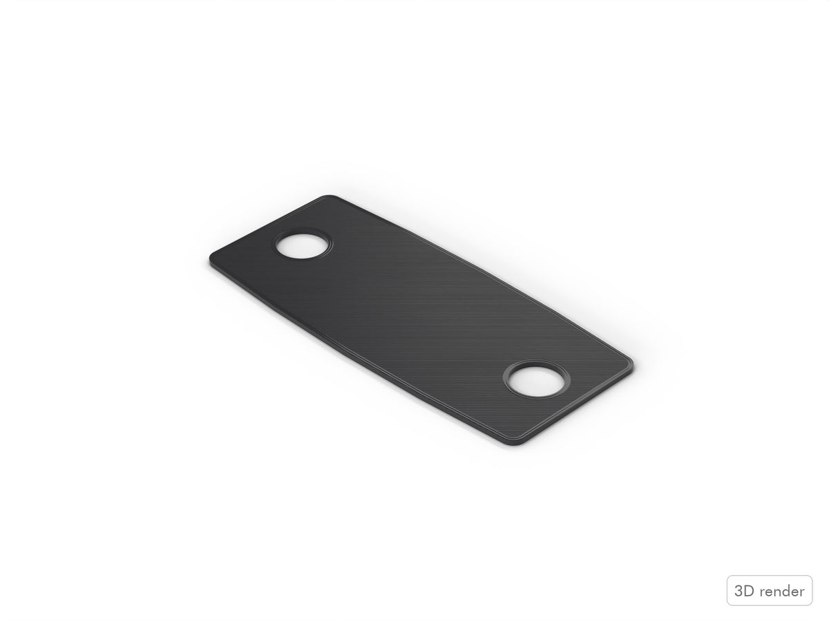 Floor Tom Bracket Gasket - Yamaha Stage Custom Compatible Drum Part Replacement (ZP061400) 3D View