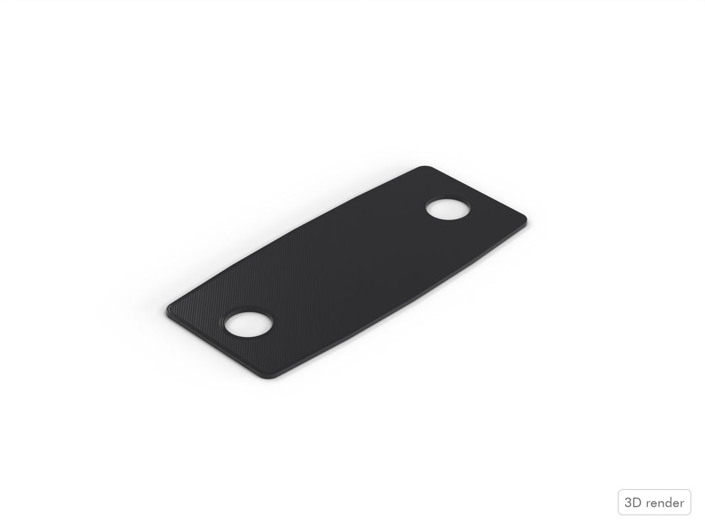 Floor Tom Bracket Gasket - Yamaha Stage Custom Compatible Drum Part Replacement (ZP061400) 3D View 2